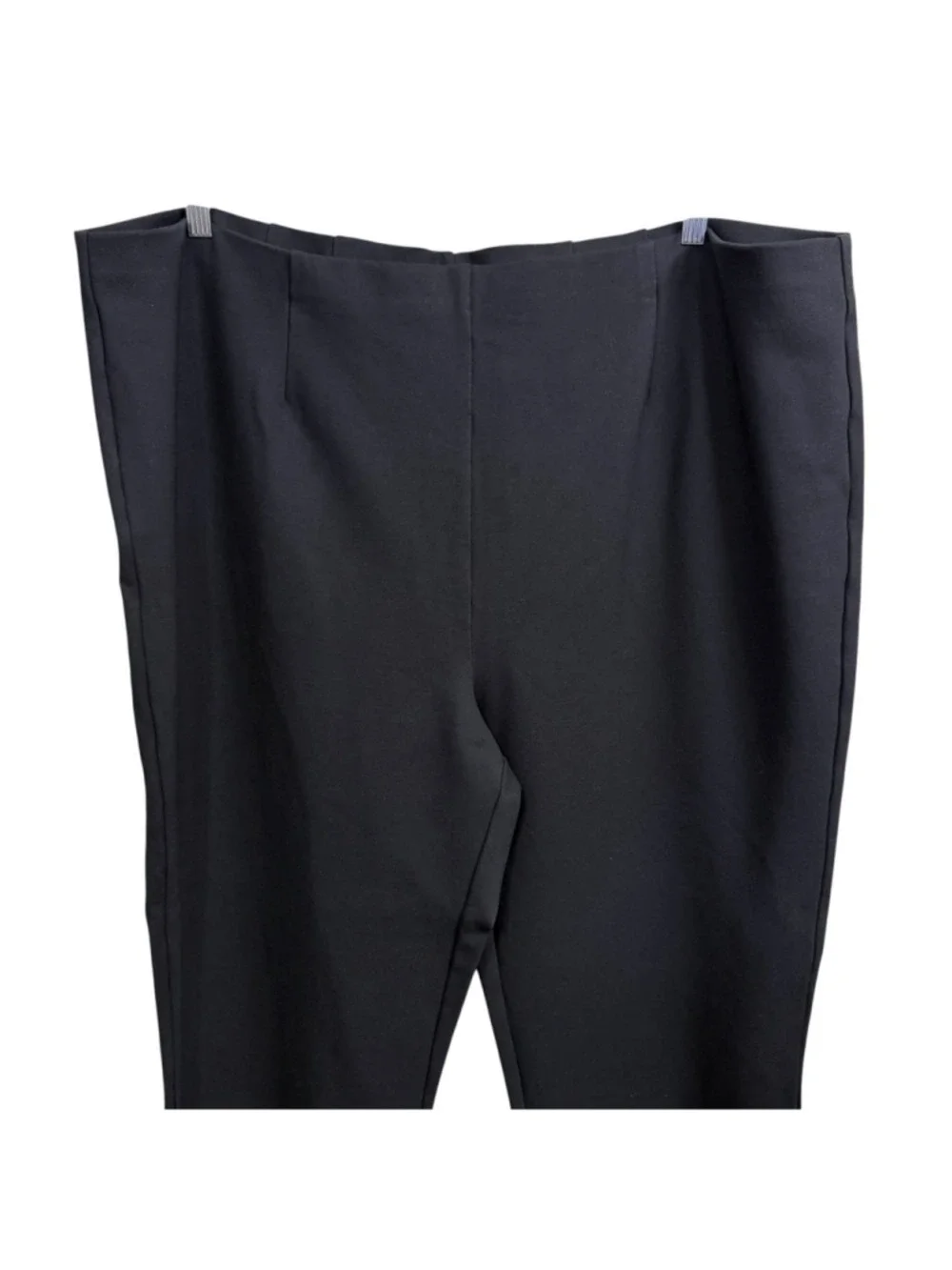 Coldwater Creek‎ Black Pull On Straight Leg Pants Women’s 3X Stretch